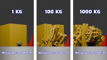 Watch 5000 Cubes Collapse after being Hit by a Ball 🏀 Satisfying #satisfying #animation #blender #3d