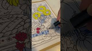 Love for September #adultcoloringchannel #coloring #coloringbook #youtubeshorts #september #pumpkin
