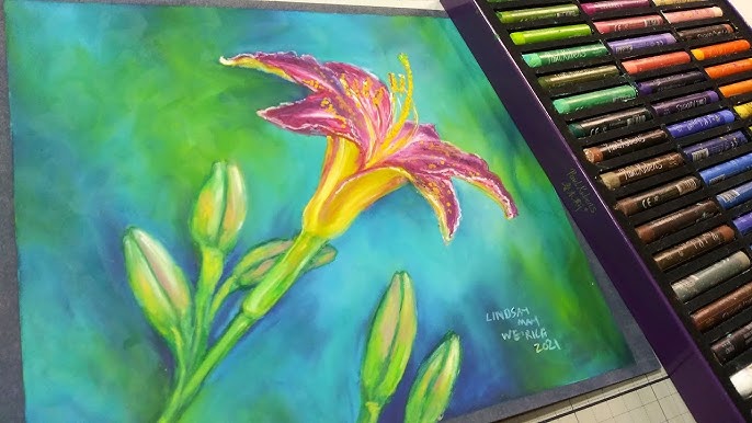 Oil pastels: Painting Materials and Supplies for beginners 