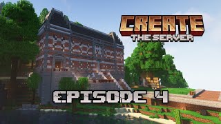 The Northwest Train Station Gets Built! - CTS Episode 4 - Create Mod 1.19