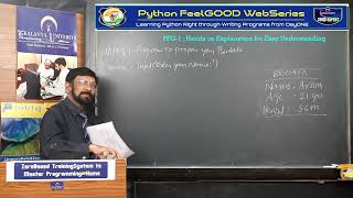 11C : PFG[1-C] : Continuation of [1B] : Simple Biodata Program