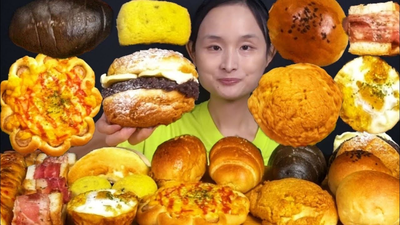 수빵소 여러가지 빵 먹방