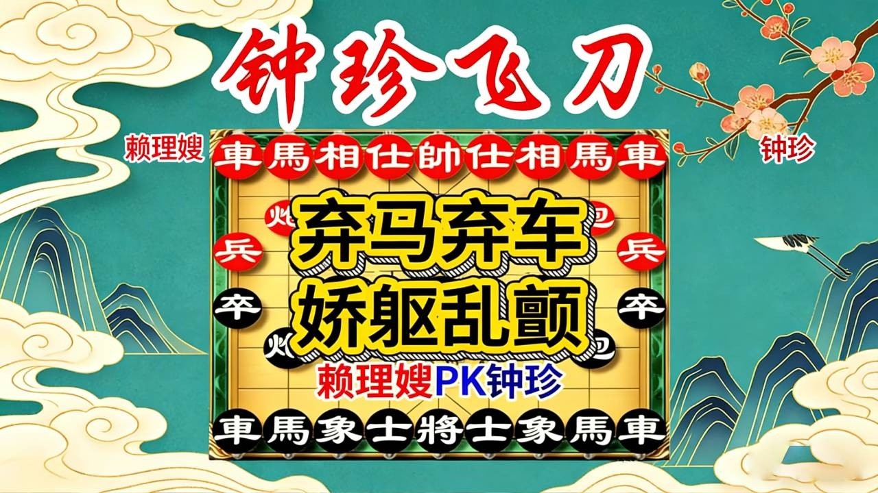 钟珍狂弃车马，杀得赖理嫂娇躯乱颤 赖理嫂先负钟珍竖版305  #象棋软件 #象棋直播 #天天象棋 #中国象棋 #精彩象棋对局#种草激励计划
