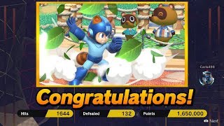 Super Smash Bros. Ultimate: Classic Mode: Intensity 9.9 Clear as Mega Man