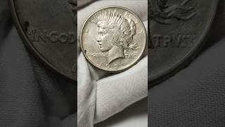 How Would You Grade This 1921 Peace Dollar? #coin #coincollecting #silver