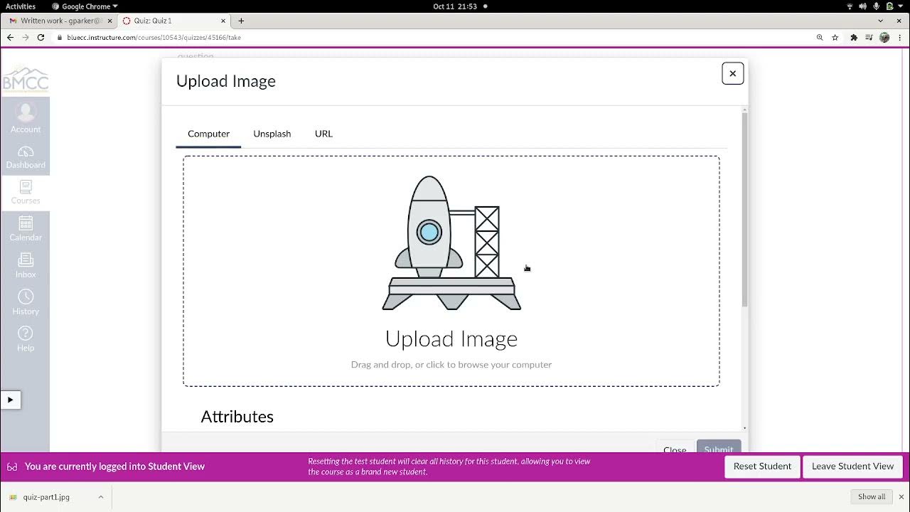 Canvas file upload youtube