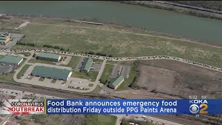Greater Pittsburgh Community Food Bank Announces Drive-Up Food Distribution At PPG Paints Arena