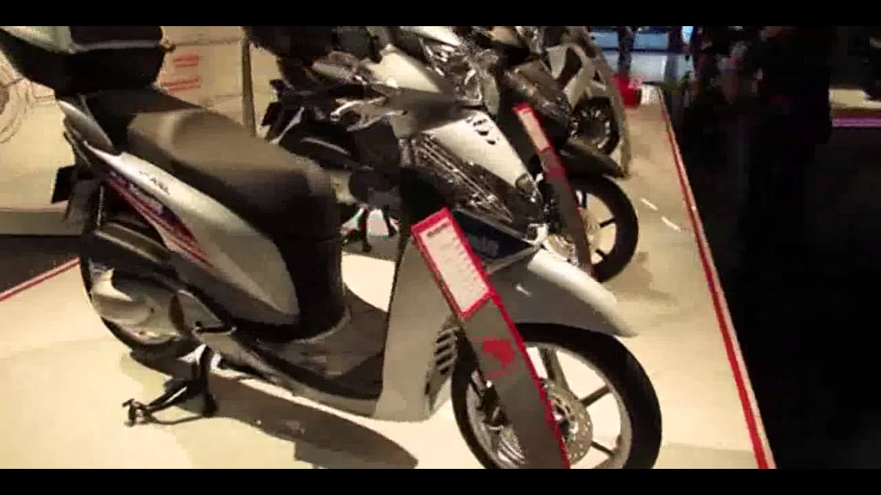 2014 Honda SH300i ABS Blauer - YouTube