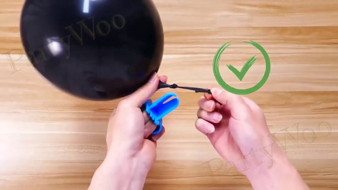 How To Use A Balloon Tie