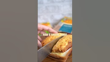 🍞🧀 This is the ham & cheese toast you didn