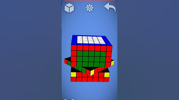 Dot in dot pattern on 7x7 cube/CuberYash#shorts#trending