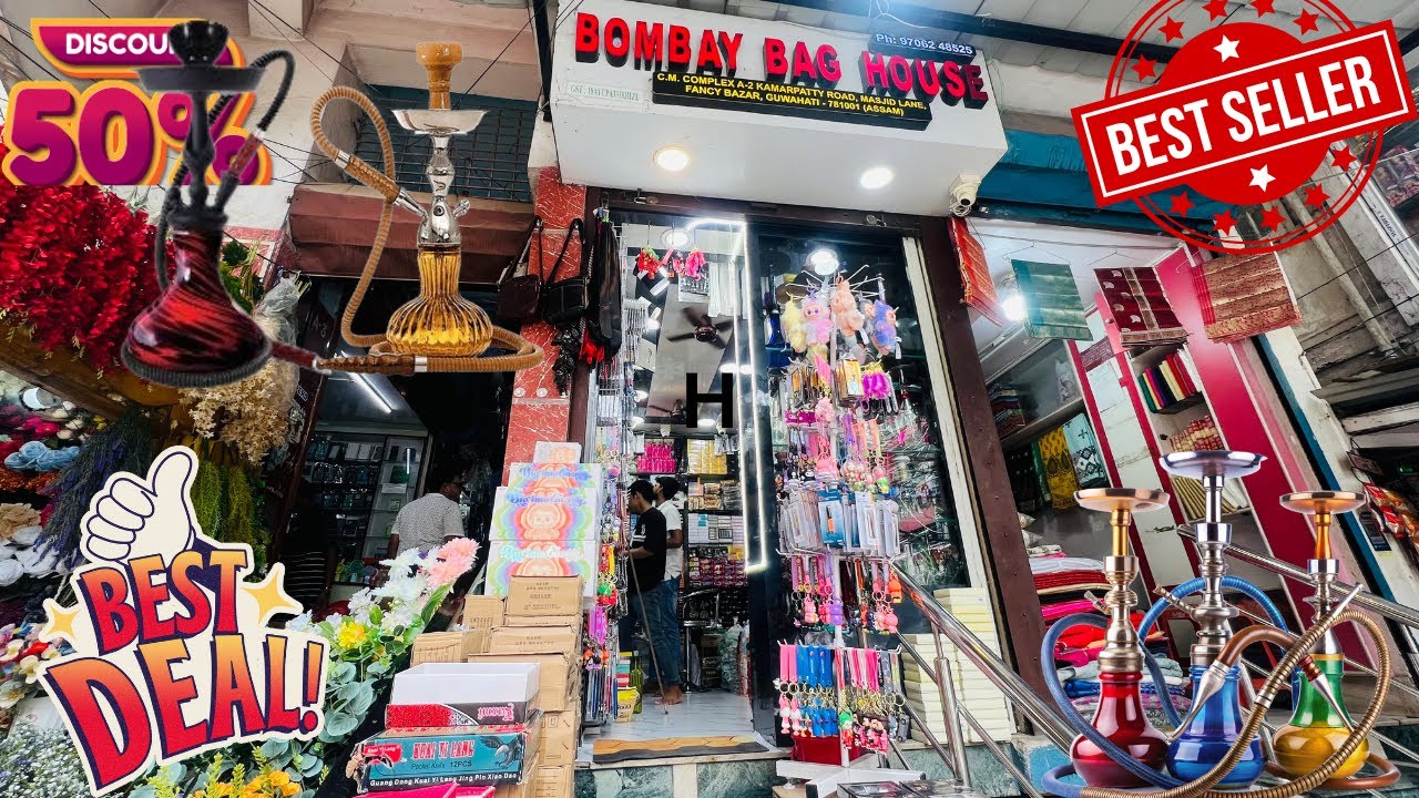 Bombay bag house |  Hookah , Bong, keychain, Lighter & wholesale market in Guwahati fancy bazar 