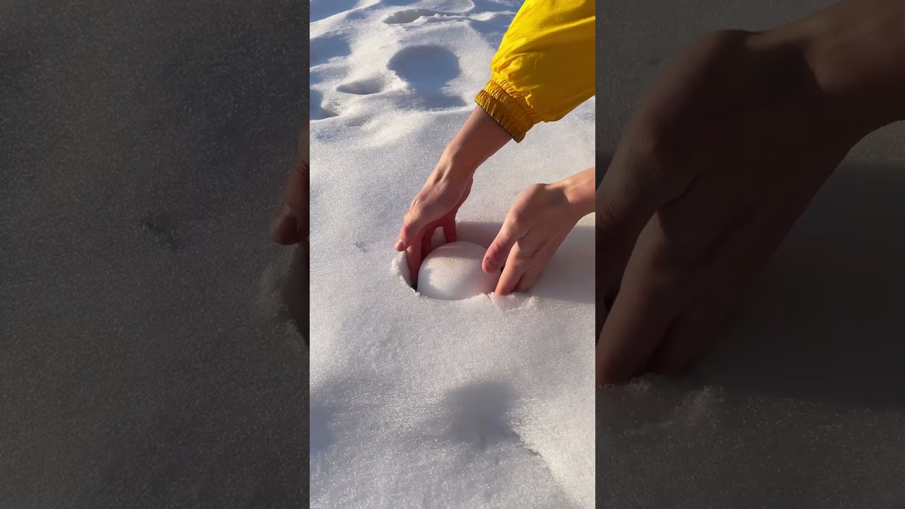 Ultimate Snowball Challenge: Master the Art of Snowball Making! ❄️☃️