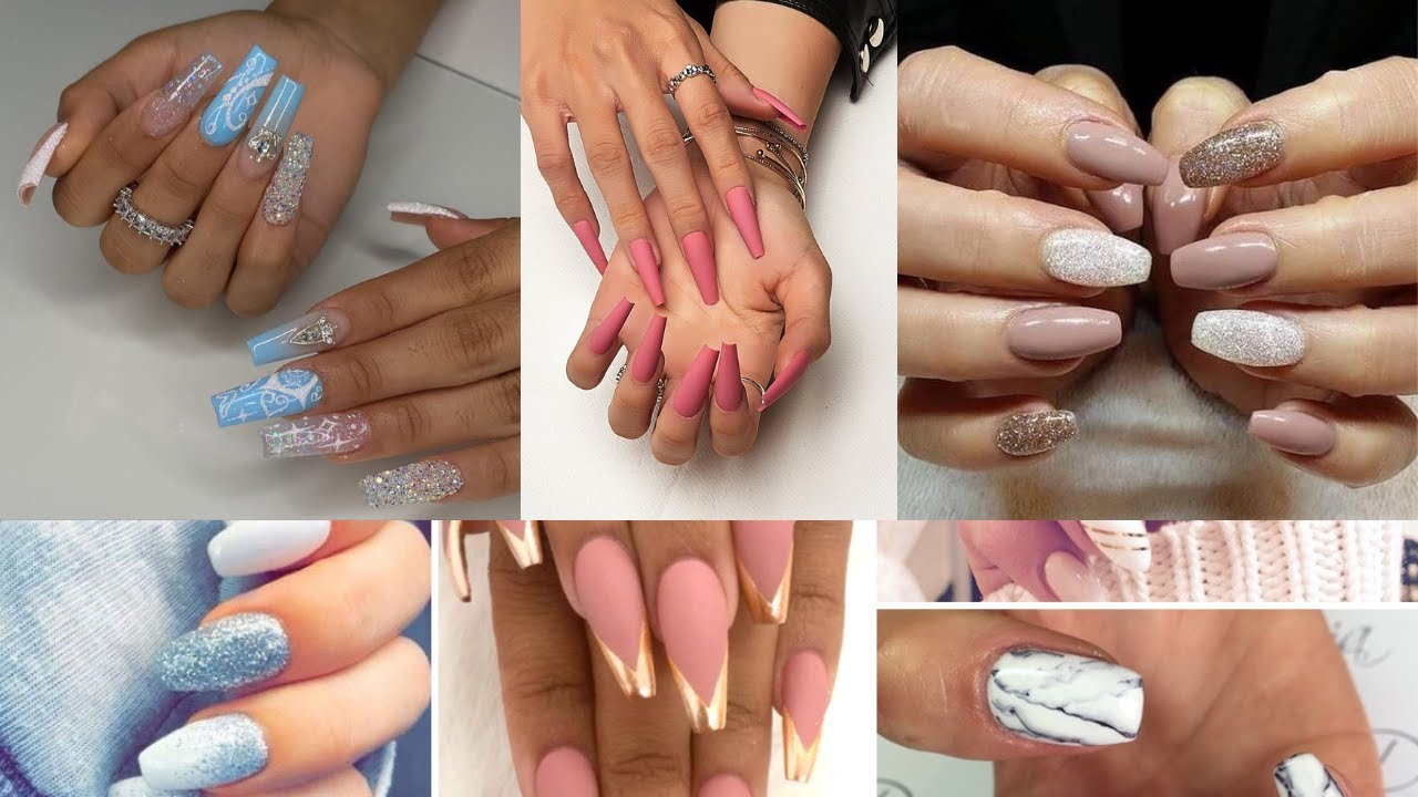 26 Dazzling Summer Coffin Nails You'll Love in 2024