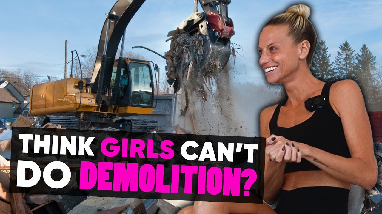 What happens when a mom trades her office chair for a bulldozer???