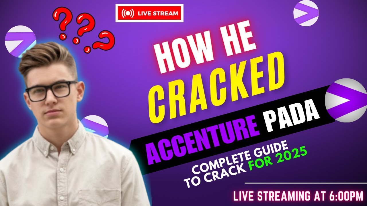 How to crack Accenture job for any role🥳| For 2025 batch On Campus ...