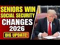 Senate Pushes New Social Security Changes 2026 — What Every Retiree Must Know