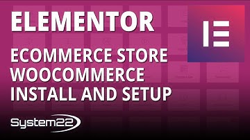 Elementor Ecommerce Store Woocommerce Install And Setup 😎