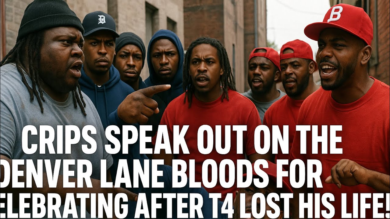 💥 CRIPS CHECK DENVER LANE BLOODS FOR CELEBRATING T4’S DEATH! EVEN THO THEY DIDN’T KILL IM
