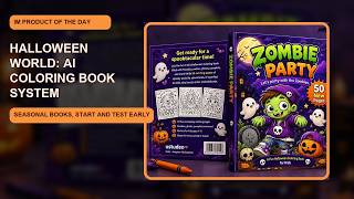 Halloween World: AI Coloring Book System Review + IMPOTD Bonuses