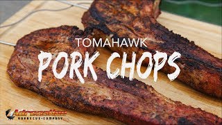 Tomahawk pork chops - grilled recipe with the slow n' sear and weber
kettle bbq **purchase 'n here: https://abcbarbecue.com/products...
