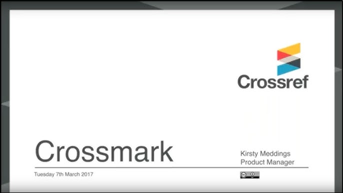 Crossmark - Crossref