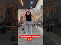 Top Sholder Workout at gym | 😱🔥#shoulder #youtube #youtubeshorts #fitness #viralvideo #viral #life