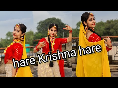 Hare Krishna hare || Janmashtami special || Palak Muchhal || Dance cover