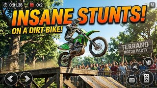 INSANE STUNTS! 3D Motocross Dirt Bike Racing | Android Game  screenshot 3