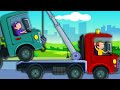 Tow Truck Song | Vehicles Song | Car Rhymes For Kids And Childrens