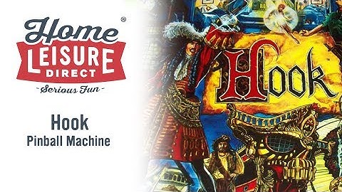 Hook Pinball Machine (Data East 1992)