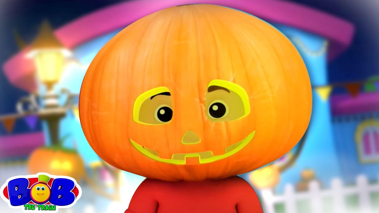 There's A Scary Pumpkin, Bob The Train and Preschool Rhyme for Kids