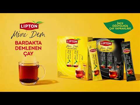 Lipton Mini Dem ile Her Bardak Bir Demlik!