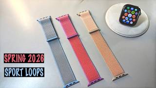 NEW Spring 2026 Sport Loops [ALL COLORS] In-Depth Review (Mist Blue, Bright Guava, Cantaloupe) screenshot 3