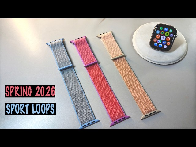 sport loop iwatch color bands