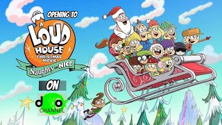 Opening To A Loud House Christmas Movie Naughty Or Nice On D Tor Channel November 27, 2025