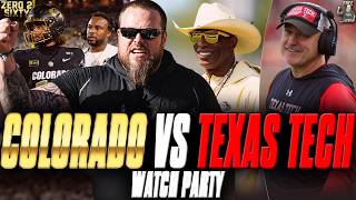 Colorado vs. Texas Tech WATCH PARTY | Zero 2 Sixty