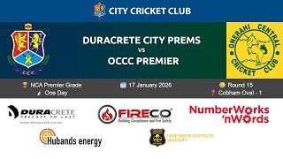 Duracrete City Prems vs OCCC Premier (cont) screenshot 3