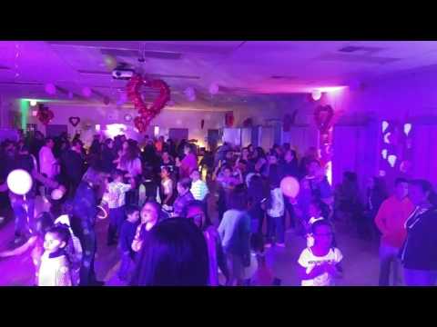 www.charliedjandlighting.com Valentine's Dance 2017 @ Parkridge Elementary School, Corona, Calif.