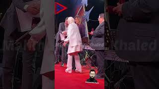 تكريم مني عبدالغني في احتفالية هل هلالك في الاوبرا