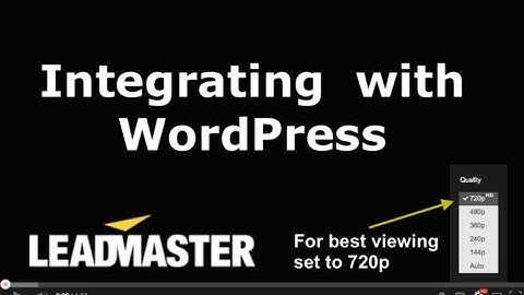 Sending Form Data to LeadMaster from WordPress