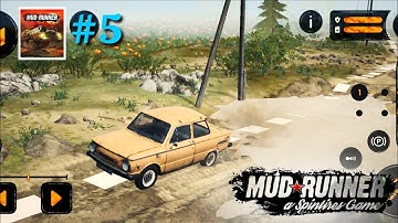 Spintire : Mudrunner mobile Gameplay || Mission 5 GRANDMA || Part#5