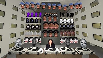 POV TOO MANY NEXTBOTS  FUN!  #gmod #nextbots