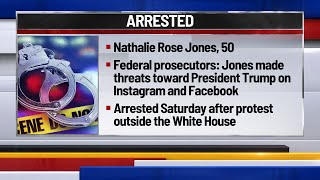 Woman from Lafayette, Indiana, accused of threats toward President Trump