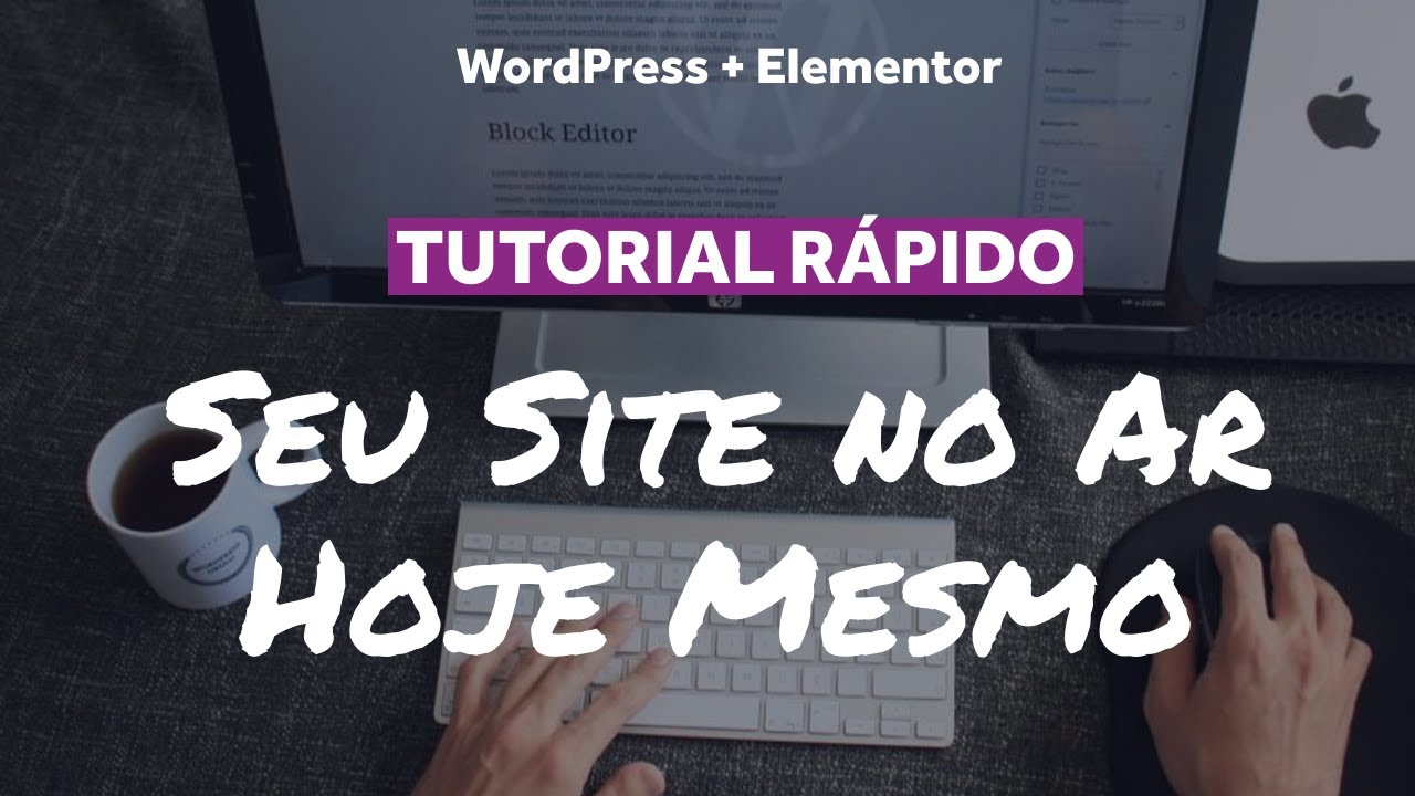 Tutorial Rápido - Coloque Você Mesmo seu Site no Ar - YouTube