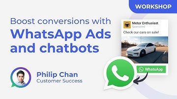 Learn to create WhatsApp ADS and utilize Chatbots with OpenAI | Powered by WOZTELL