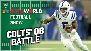 Colts' QB battle, Goedert trade rumors + Breece Hall comments | Rotoworld Football Show (FULL SHOW)
