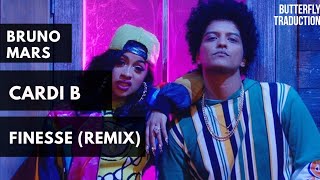 Download Lagu [VOSTFR] Bruno Mars & Cardi B — Finesse (Remix) | +LYRICS