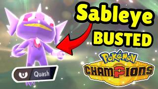 Mega Sableye is AMAZING! Pokemon Champions VGC Ranked Competitive Battles!
