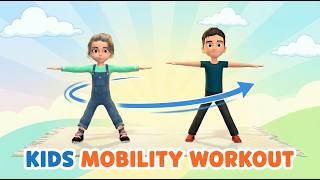 kids mobility workout flexibility balance 20 mins